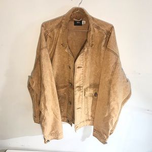 NEW BDG Mens Thin Button Jacket Size XL